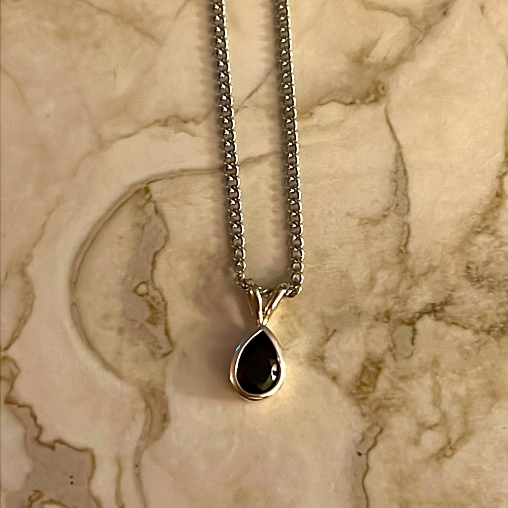 Black Spinel Necklace